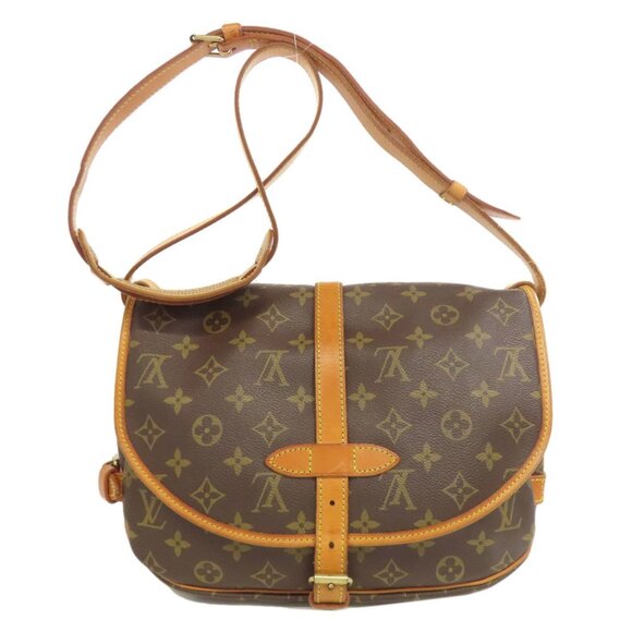 LOUIS VUITTON Authentic Brown Monogram Canvas Shoulder Bag - Picture 2 of 16